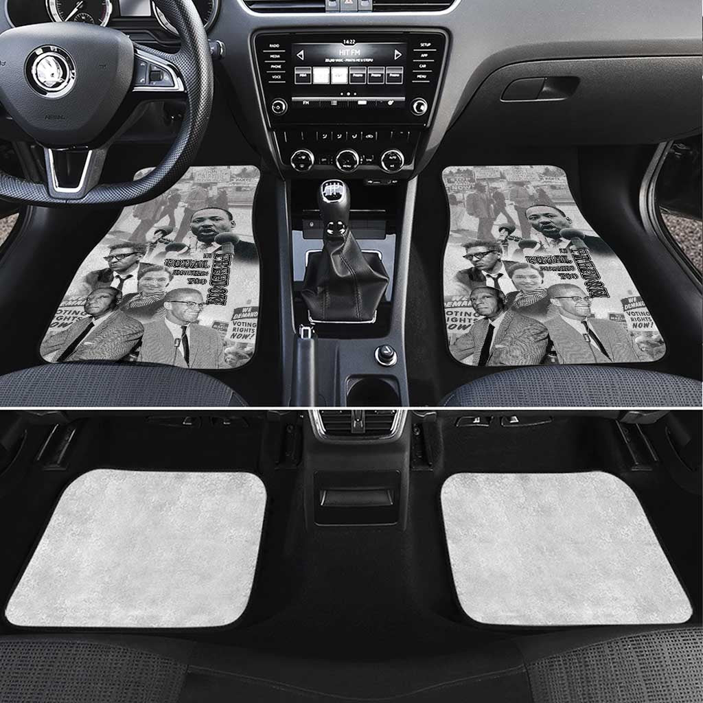 Civil Rights Leaders Car Mats Freedom Is Equal Housing Too