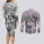 Civil Rights Leaders Couples Matching Long Sleeve Bodycon Dress and Long Sleeve Button Shirt Freedom Is Equal Housing Too