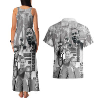 Civil Rights Leaders Couples Matching Tank Maxi Dress and Hawaiian Shirt Freedom Is Equal Housing Too