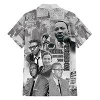 Civil Rights Leaders Family Matching Long Sleeve Bodycon Dress and Hawaiian Shirt Freedom Is Equal Housing Too