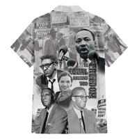 Civil Rights Leaders Family Matching Short Sleeve Bodycon Dress and Hawaiian Shirt Freedom Is Equal Housing Too