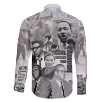 Civil Rights Leaders Family Matching Short Sleeve Bodycon Dress and Hawaiian Shirt Freedom Is Equal Housing Too