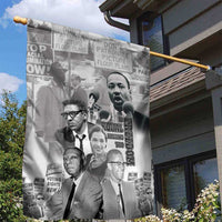 Civil Rights Leaders Garden Flag Freedom Is Equal Housing Too