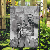 Civil Rights Leaders Garden Flag Freedom Is Equal Housing Too