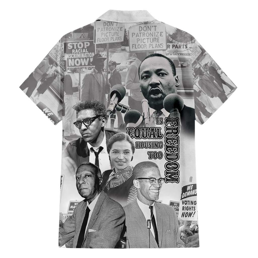 Civil Rights Leaders Hawaiian Shirt Freedom Is Equal Housing Too