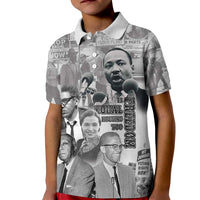 Civil Rights Leaders Kid Polo Shirt Freedom Is Equal Housing Too
