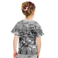 Civil Rights Leaders Kid T Shirt Freedom Is Equal Housing Too