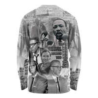 Civil Rights Leaders Long Sleeve Shirt Freedom Is Equal Housing Too