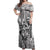Civil Rights Leaders Off Shoulder Maxi Dress Freedom Is Equal Housing Too