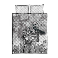 Civil Rights Leaders Quilt Bed Set Freedom Is Equal Housing Too