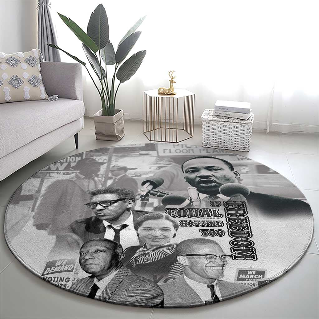 Civil Rights Leaders Round Carpet Freedom Is Equal Housing Too