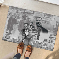 Civil Rights Leaders Rubber Doormat Freedom Is Equal Housing Too