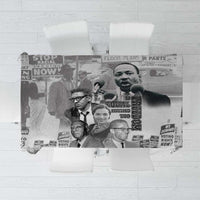 Civil Rights Leaders Tablecloth Freedom Is Equal Housing Too