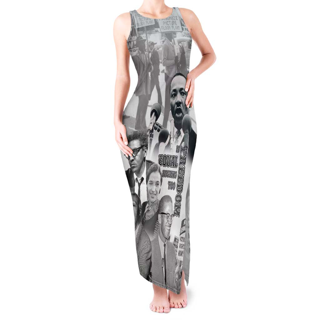 Civil Rights Leaders Tank Maxi Dress Freedom Is Equal Housing Too