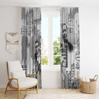 Civil Rights Leaders Window Curtain Freedom Is Equal Housing Too