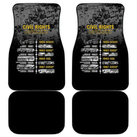 Black History Month Car Mats Civil Rights Movement