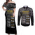 Black History Month Couples Matching Off Shoulder Maxi Dress and Long Sleeve Button Shirt Civil Rights Movement