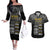 Black History Month Couples Matching Off The Shoulder Long Sleeve Dress and Hawaiian Shirt Civil Rights Movement