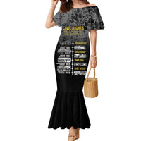 Black History Month Family Matching Mermaid Dress and Hawaiian Shirt Civil Rights Movement