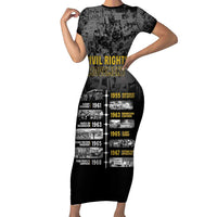 Black History Month Family Matching Short Sleeve Bodycon Dress and Hawaiian Shirt Civil Rights Movement