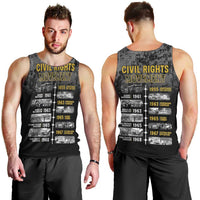 Black History Month Men Tank Top Civil Rights Movement