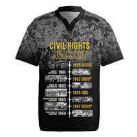 Black History Month Rugby Jersey Civil Rights Movement