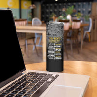 Black History Month Skinny Tumbler Civil Rights Movement