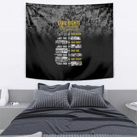 Black History Month Tapestry Civil Rights Movement