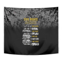 Black History Month Tapestry Civil Rights Movement