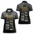 Black History Month Women Polo Shirt Civil Rights Movement