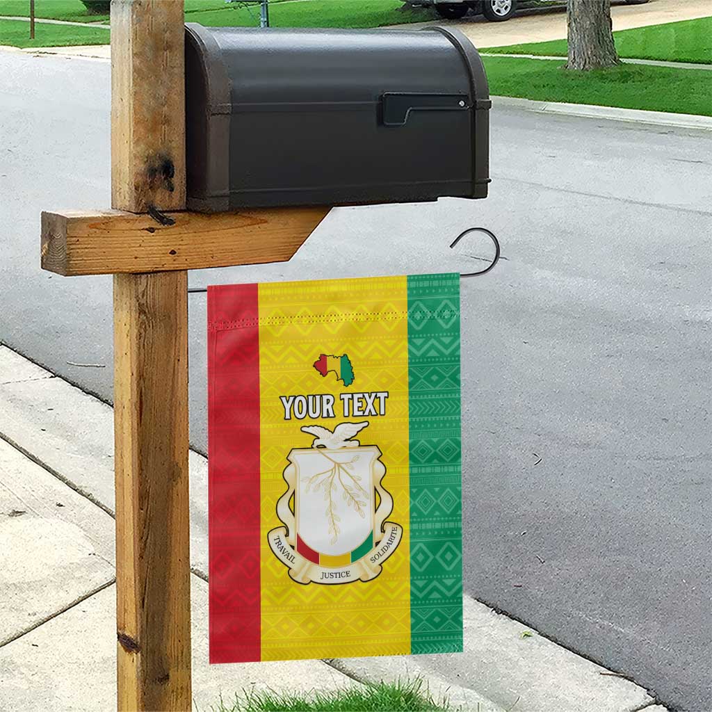 Personalised Guinea Garden Flag Coat Of Arms Flag Style