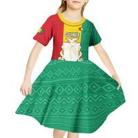 Personalised Guinea Kid Short Sleeve Dress Coat Of Arms Flag Style