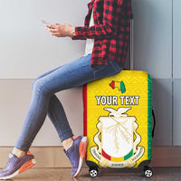 Personalised Guinea Luggage Cover Coat Of Arms Flag Style