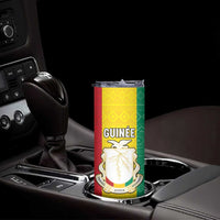 Personalised Guinea Skinny Tumbler Coat Of Arms Flag Style
