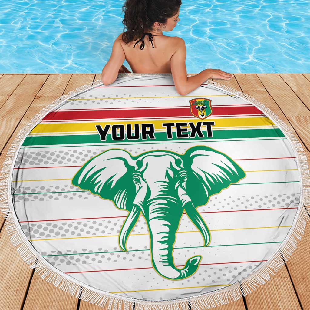 Custom Guinea Football Beach Blanket Go Champions