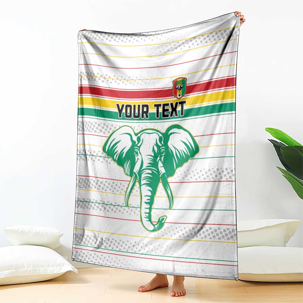 Custom Guinea Football Blanket Go Champions