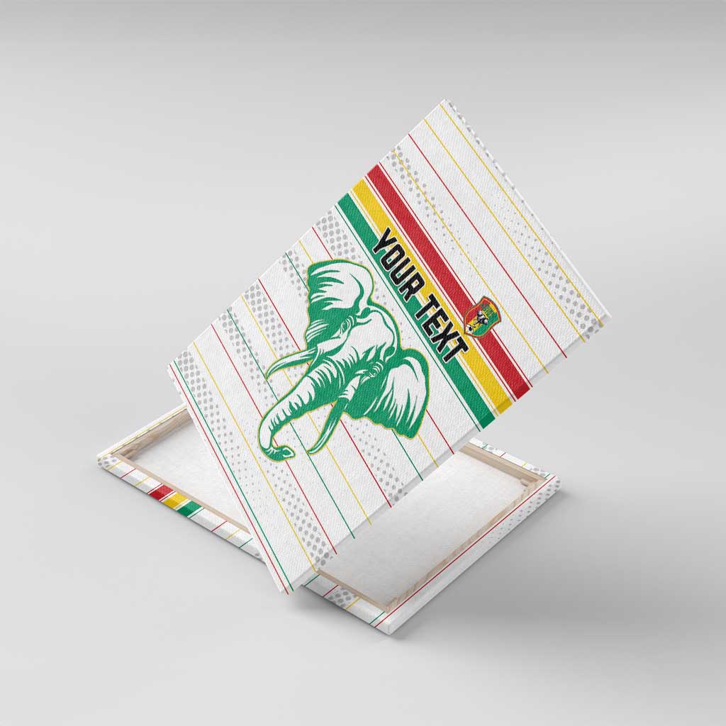 Custom Guinea Football Canvas Wall Art Go Champions