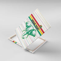 Custom Guinea Football Canvas Wall Art Go Champions