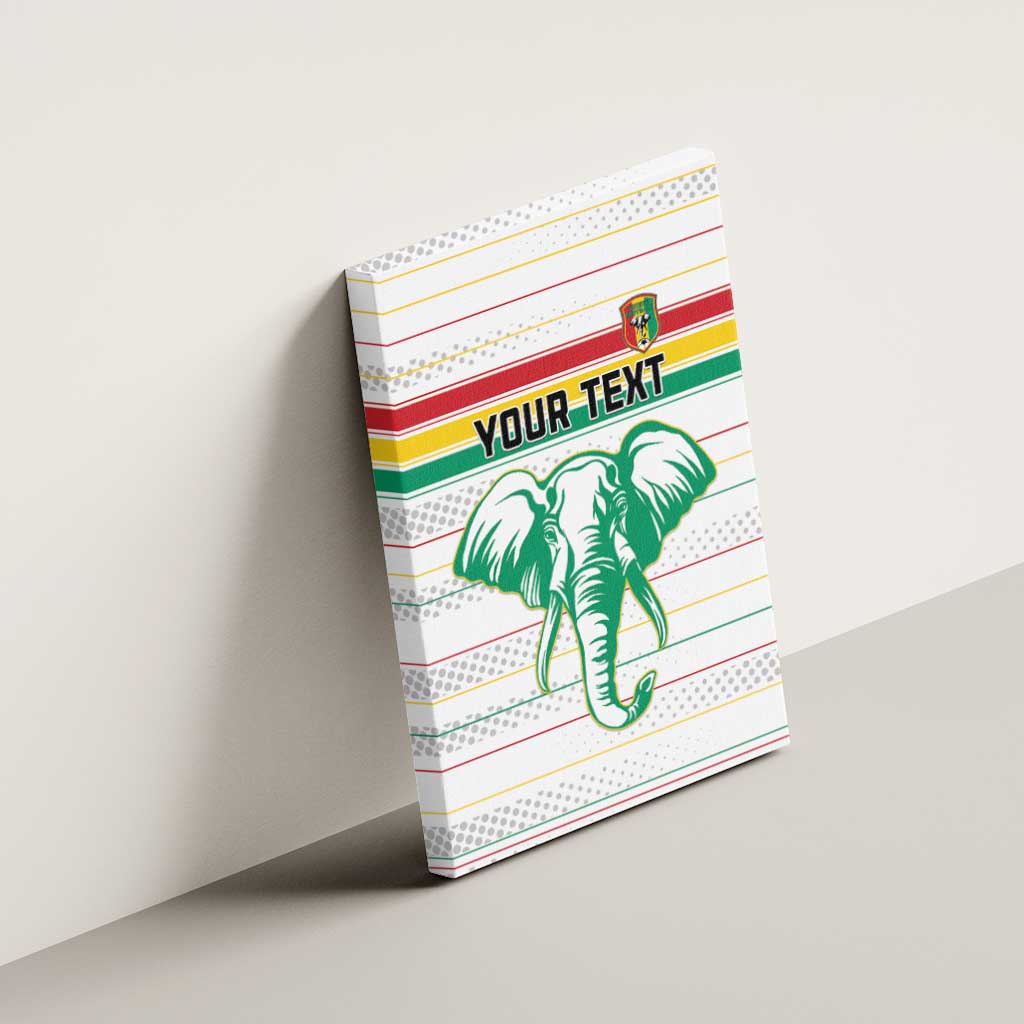 Custom Guinea Football Canvas Wall Art Go Champions