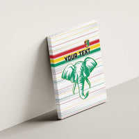 Custom Guinea Football Canvas Wall Art Go Champions