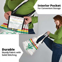 Custom Guinea Football Grocery Bag Go Champions