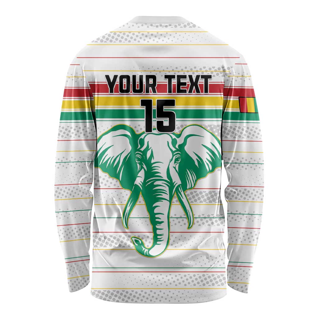 Custom Guinea Football Long Sleeve Shirt Go Champions