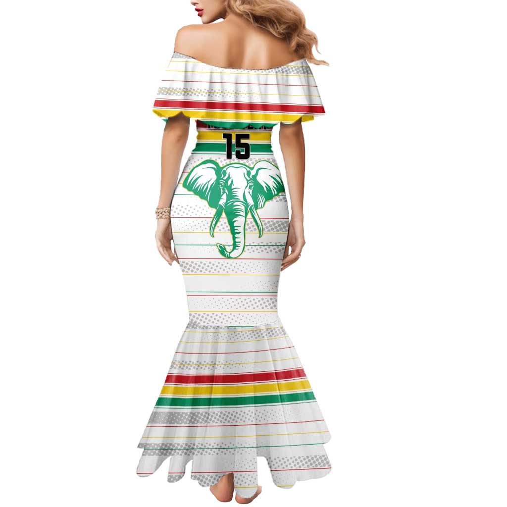 Custom Guinea Football Mermaid Dress Go Champions
