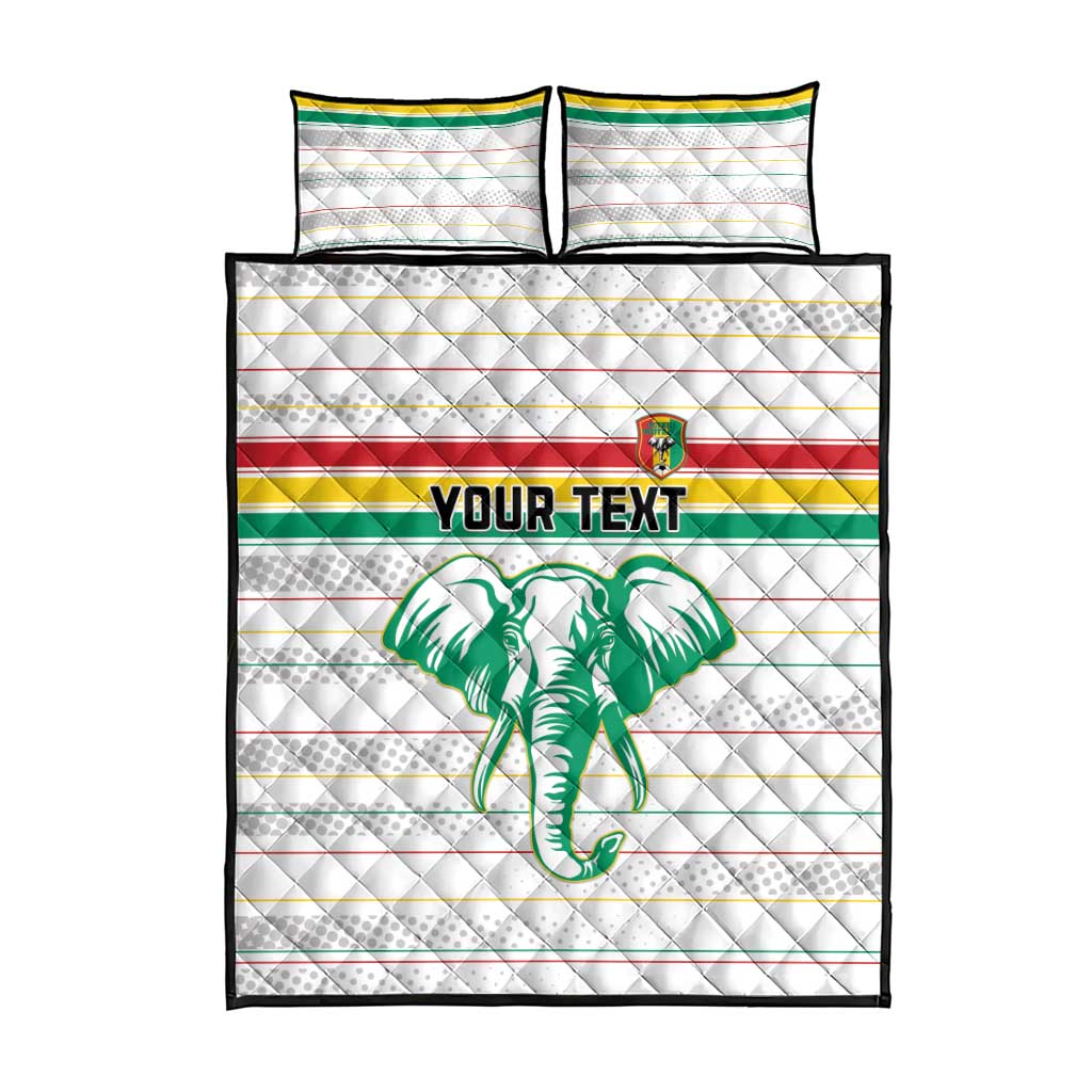 Custom Guinea Football Quilt Bed Set Go Champions
