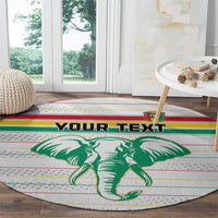 Custom Guinea Football Round Carpet Go Champions