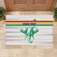 Custom Guinea Football Rubber Doormat Go Champions