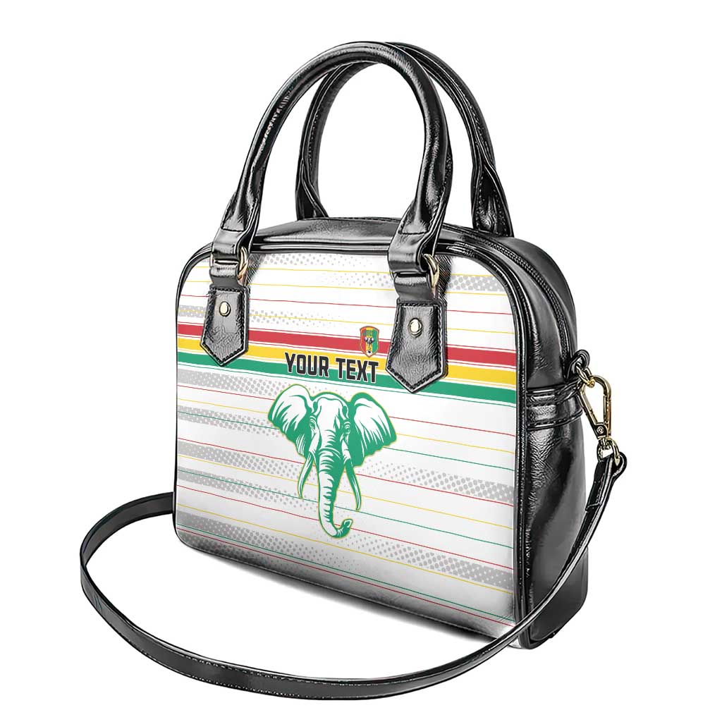 Custom Guinea Football Shoulder Handbag Go Champions
