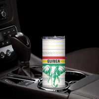 Custom Guinea Football Skinny Tumbler Go Champions
