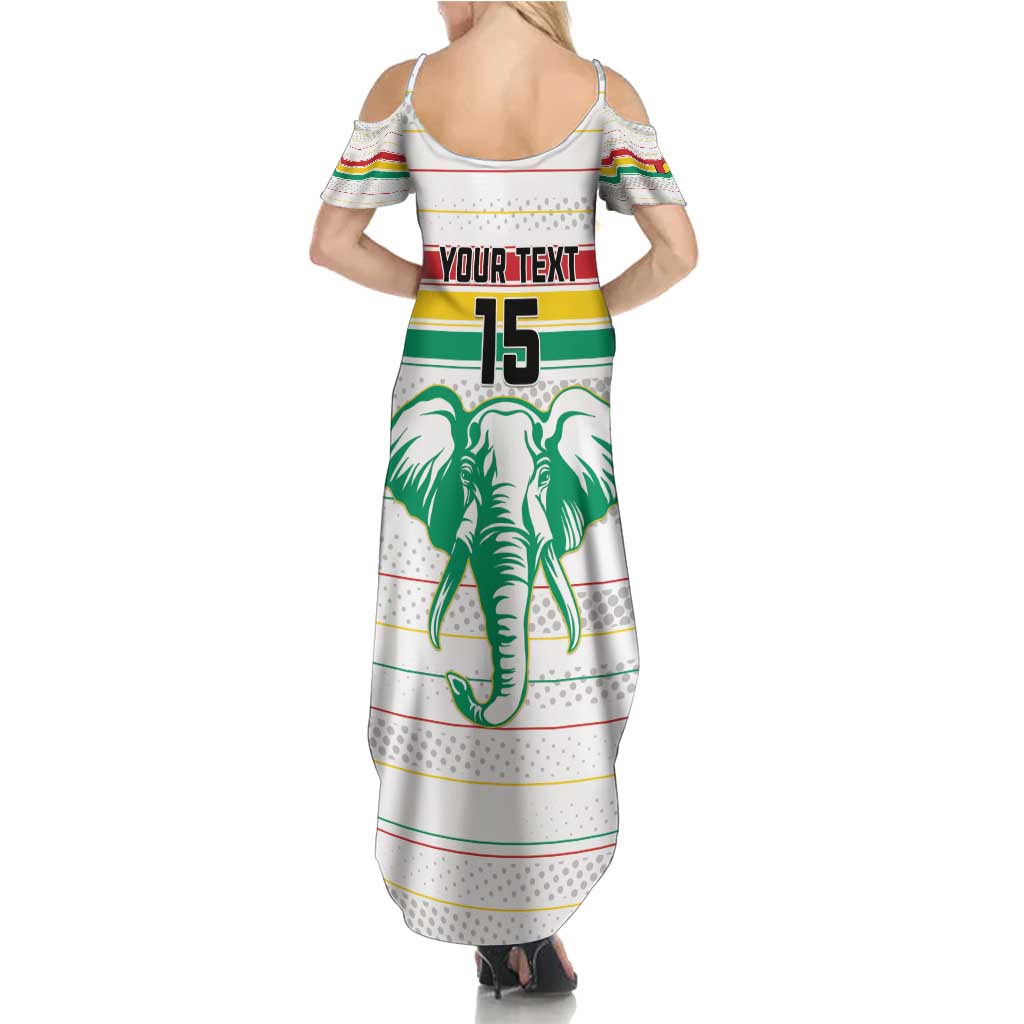 Custom Guinea Football Summer Maxi Dress Go Champions