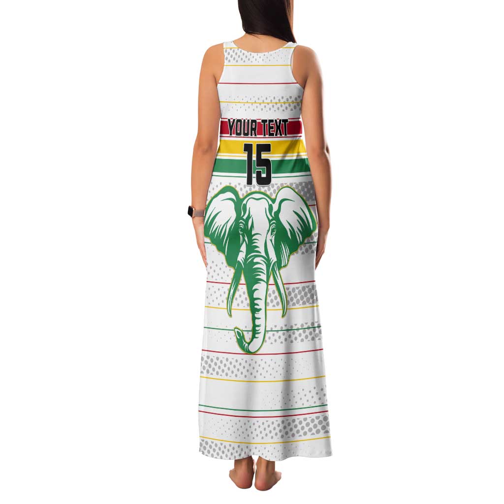 Custom Guinea Football Tank Maxi Dress Go Champions